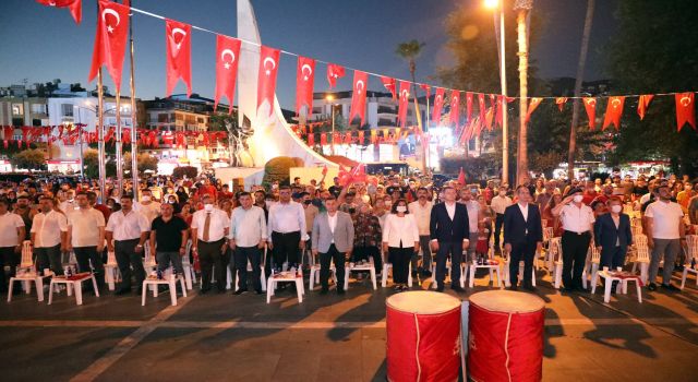 Alanya’dan 15 Temmuz mesajı