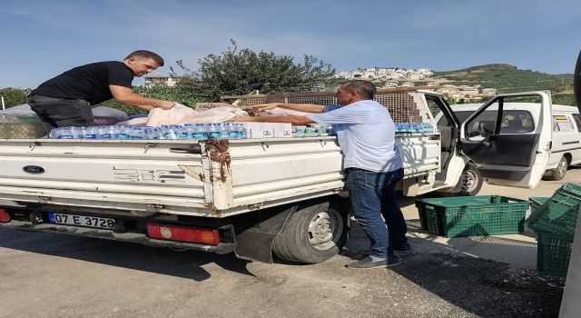 Kayhan Balta Gazipaşa’daki yangın bölgesinde