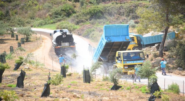 Batı bölgesinde asfalt çalışmalarına başlanıldı