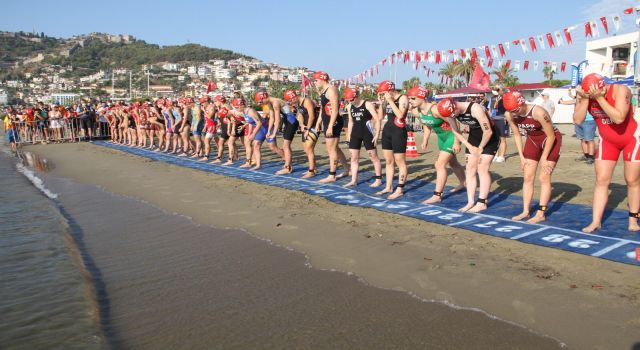 30.Alanya uluslararası Triathlon yarışları başladı