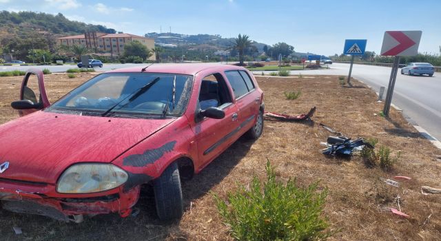 İYİ Partili Selim Demiralp’in kızı aracı ile takla attı