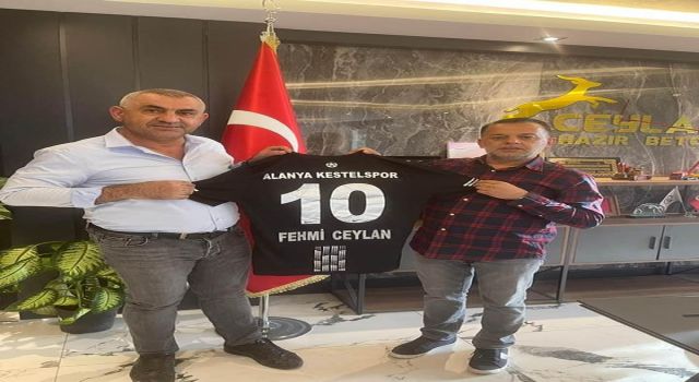 Boz’dan iş adamı Fehmi Ceylan’a formalı teşekkür