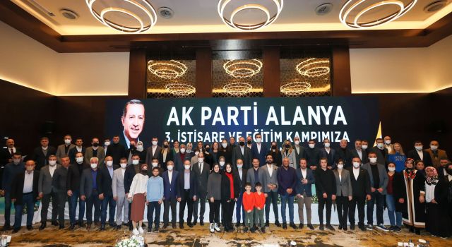 AK PARTİ ALANYA KONYA KAMPINI TAMAMLADI