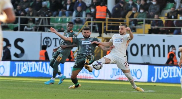 ALANYASPOR GALATASARAY İLE 1-1 BERABERE KALDI