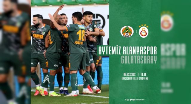 ALANYASPOR’DA HEDEF GALATASARAY MAÇINDA 3 PUAN