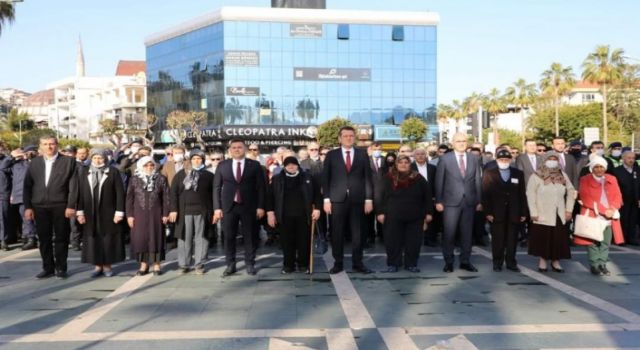 ALANYA’DA ÇANAKKALE ZAFERİ COŞKUYLA KUTLANDI