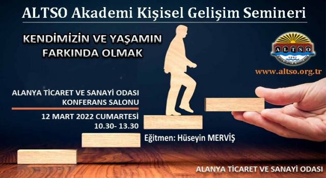 ALTSO AKADEMİ’DEN BİR SEMİNER DAHA