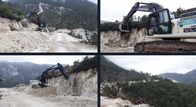 KIZILCAŞEHİR İLE OBAALACAMİ MAHALLESİ ARASINDA YENİ BAĞLANTI YOLU