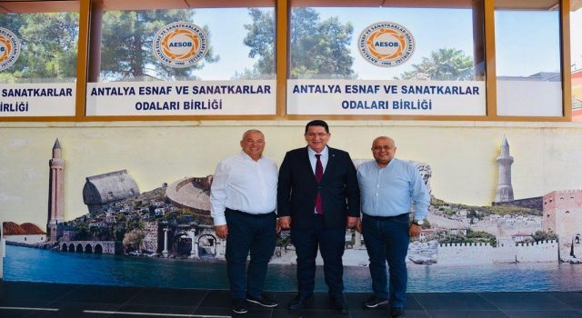 ŞAHİN VE YENİALP’TEN DERE’YE HAYIRLI OLSUN ZİYARETİ