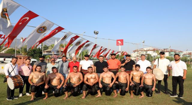 GÖKBEL GÜREŞLERİ ÖNCESİ PEHLİVANLARI ALANYA’DA ANTRENMAN YAPTI