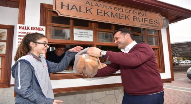 ALANYA BELEDİYESİ HALK EKMEK KAPASİTESİNİ 2 KATINA ÇIKARDI