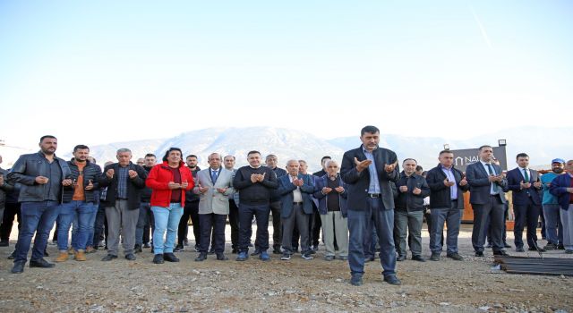 MAHMUTLAR HÜSNÜ GÖNÜLLÜ SAĞLIK OCAĞININ TEMELİ ATILDI