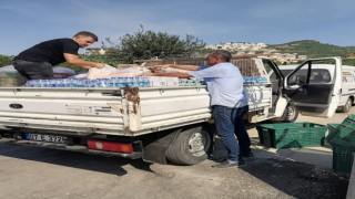 Kayhan Balta Gazipaşa’daki yangın bölgesinde