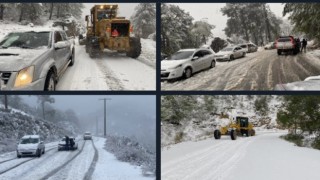 KARDAN MAHSUR KALAN VATANDAŞLARIN İMDADINA ALANYA BELEDİYESİ YETİŞTİ