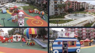 ALANYA BELEDİYESİ’NDEN SARAY MAHALLESİNE YENİ PARK