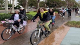 ALANYA’DA PEDALLAR DÜNYA KADINLAR GÜNÜ İÇİN DÖNDÜ