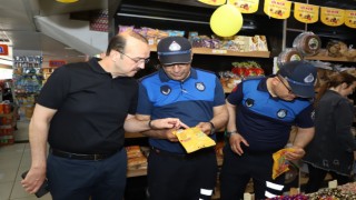 ALANYA BELEDİYE ZABITASI’NDAN BAYRAM ÖNCESİ İMALATHANE VE MARKETLERE DENETİM