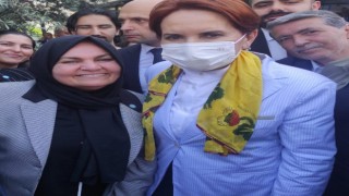 İYİ PARTİ KADIN POLİTAKALAR BAŞKANI ŞENOL GÜLBAHÇE MERAL AKŞENER’LE BİR ARAYA GELDİ