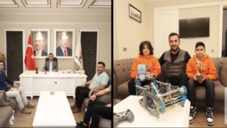 ROBOTİK KODLAMA TAKIMI’NDAN BAKAN ÇAVUŞOĞLU VE BAŞKAN TOKLU’YA TEŞEKKÜR