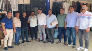 MHP ALANYA DEMİRTAŞ MAHALLESİNDE ESNAFLARI ZİYARET ETTİ