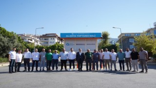 BAŞKAN ADAYI TUNAHAN TOKSÖZ ALANYA HALİNİ ZİYARET ETTİ