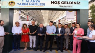 1. ALANYA TARIM HAMLESİ FUARI AÇILDI