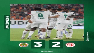 BOL GOLLÜ MAÇIN GALİBİ ALANYASPOR OLDU